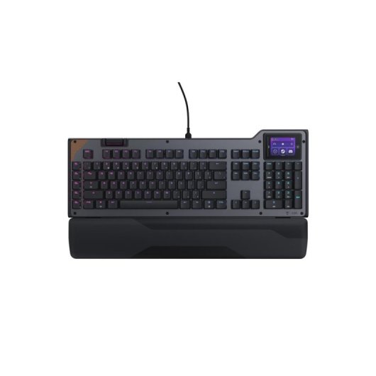 Tastiera Turtle Beach Command Series KB5 meccanica QWERTZ con LED RGB e schermo