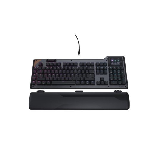 Tastiera Turtle Beach Command Series KB5 meccanica QWERTZ con LED RGB e schermo