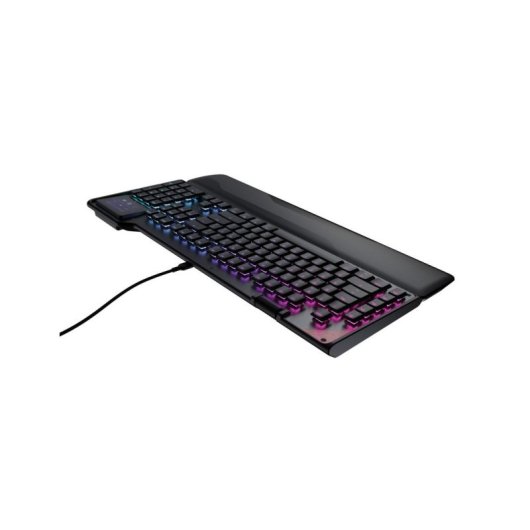 Tastiera Turtle Beach Command Series KB5 meccanica QWERTZ con LED RGB e schermo