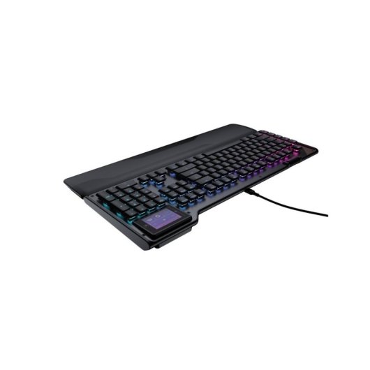 Tastiera Turtle Beach Command Series KB5 meccanica QWERTZ con LED RGB e schermo
