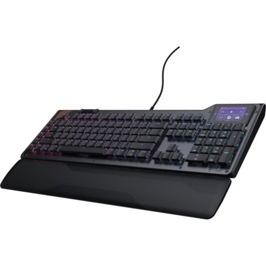 Tastiera Turtle Beach Command Series KB5 meccanica QWERTZ con LED RGB e schermo