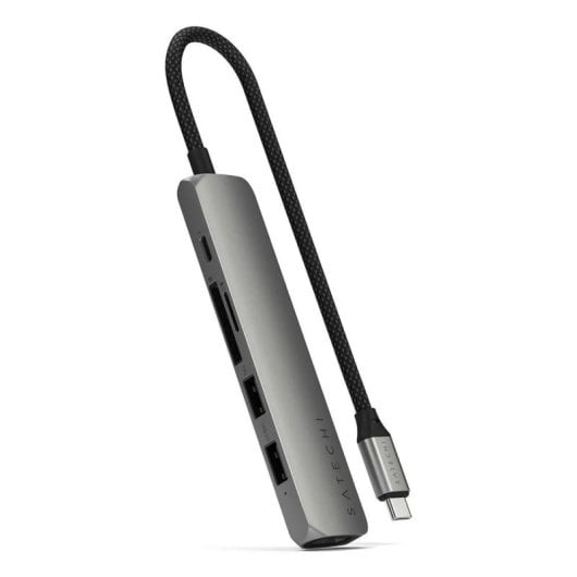 Hub Satechi 6 porte 10 Gbps modello ST-P6SM con HDMI e lettore SD