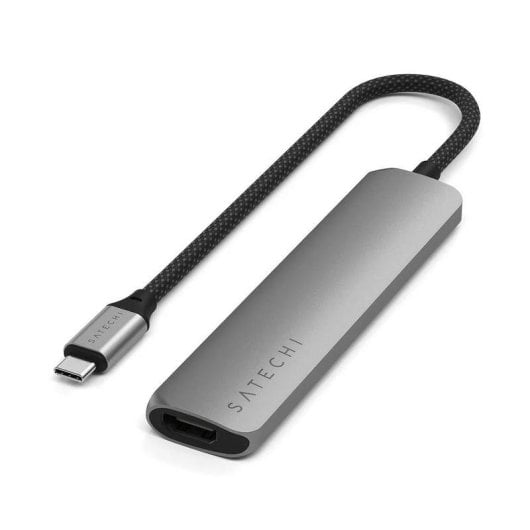 Hub Satechi 6 porte 10 Gbps modello ST-P6SM con HDMI e lettore SD