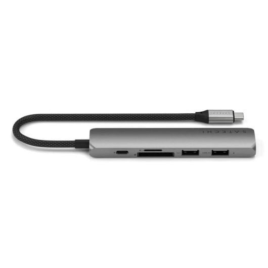 Hub Satechi 6 porte 10 Gbps modello ST-P6SM con HDMI e lettore SD