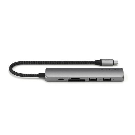 Hub Satechi 6 porte 10 Gbps modello ST-P6SM con HDMI e lettore SD