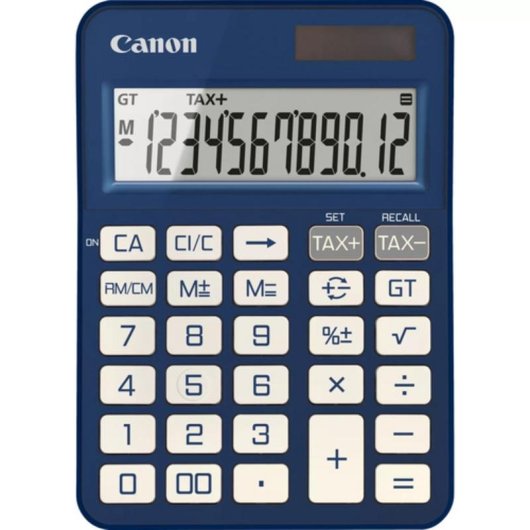 Calculadora Canon KS-125KB Escritorio 12 dígitos Batería/Solar Azul