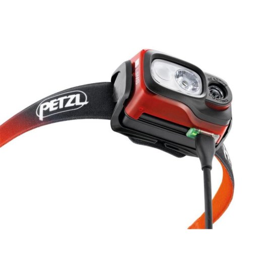 Linterna Petzl SWIFT RL 1100 lumen USB com diadema