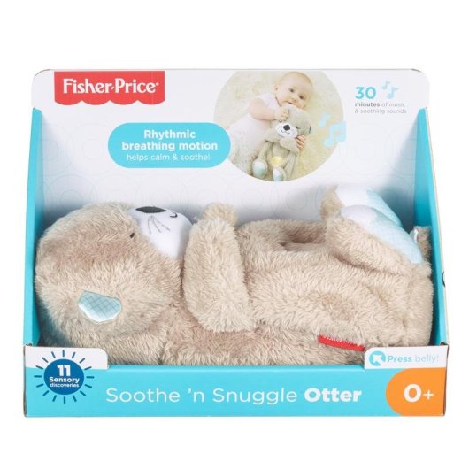 Nutria de juguete Fisher-Price FXC66 Interactiva Sonora con Efectos Luminosos