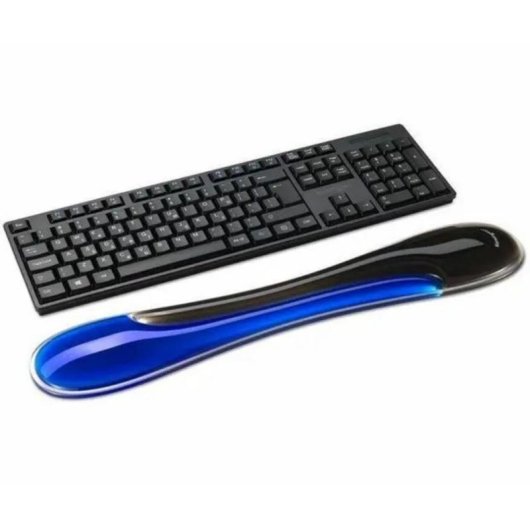 Reposamuñecas Kensington Slim Duo Gel pour Clavier Finesse Bleu