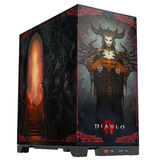 Caja PC Diablo IV Lilith Edición Limitada ATX Cristal Templado