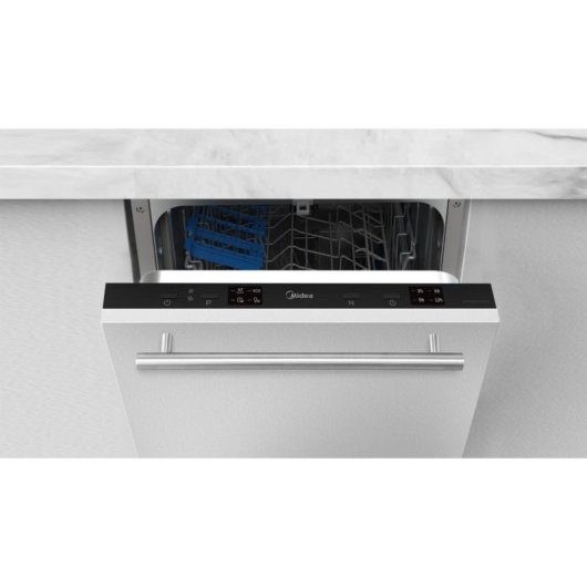 Lavavajillas Midea MID45S120-ES 10 Servicios E con AquaStop y Media Carga
