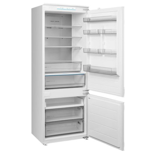 Frigorífico Dos Puertas Midea MDRT489MTE02E Total No Frost 172cm 338L D Plata