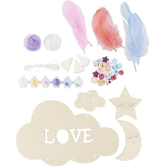 Kit di artigianato per bambini Creativ Company multicolore