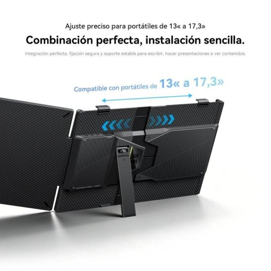 Monitor Blackview Extensor Portátil 14" FullHD 60Hz IPS USB-C Altavoz Integrado