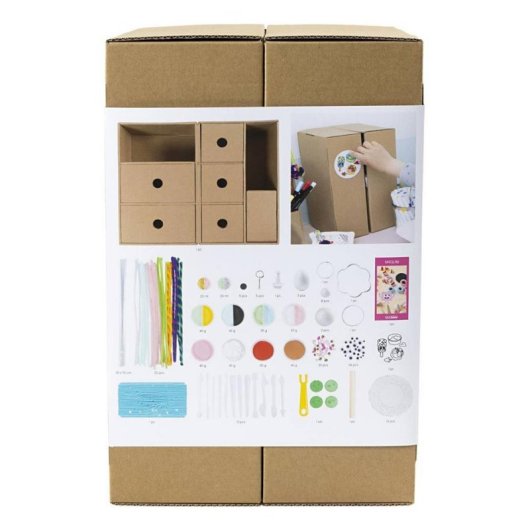 Kit de artesanato para crianças multicolor Creativ Company com ferramentas