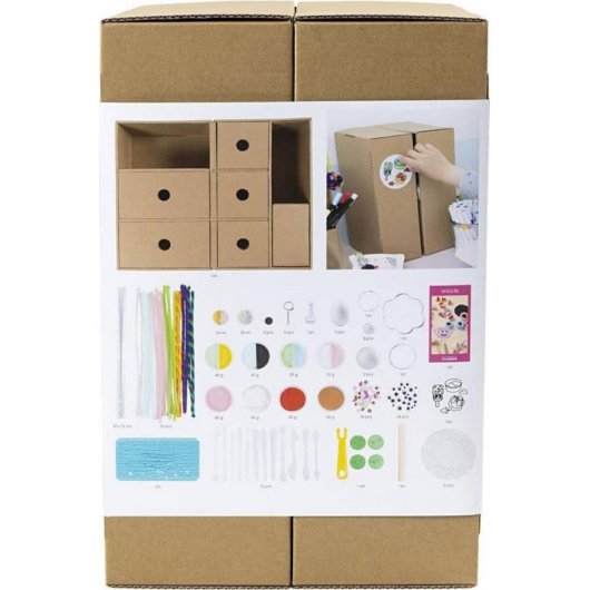 Kit de artesanato para crianças multicolor Creativ Company com ferramentas