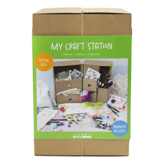 Kit de artesanato para crianças Multicolor Creativ Company com marcadores