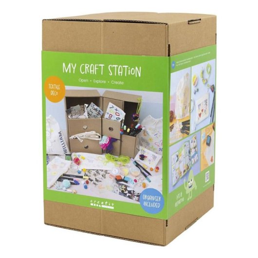 Kit de artesanato para crianças Multicolor Creativ Company com marcadores