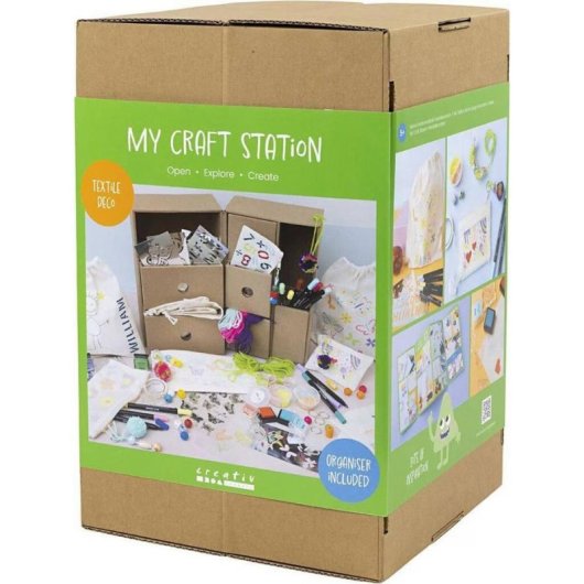 Kit de artesanato para crianças Multicolor Creativ Company com marcadores