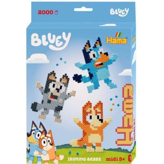 Hama Beads 7977 Bastelset für Kinder, 2001 teilig mehrfarbig