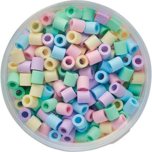 Kit artigianale Hama Beads 8574 600 pezzi multicolori per bambini