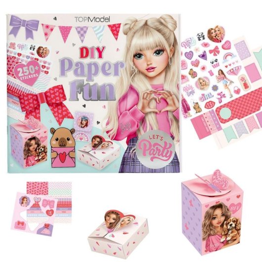 Kit di Artigianato TOPModel DIY Paper Fun per Feste