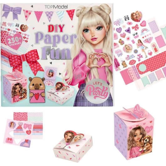 Kit di Artigianato TOPModel DIY Paper Fun per Feste