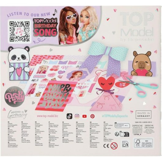 Kit di Artigianato TOPModel DIY Paper Fun per Feste