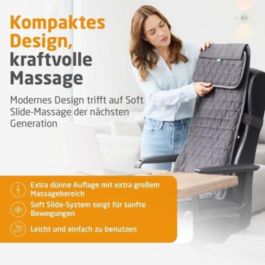 Masajeador Shiatsu Medisana MC 700 para Espalda y Cuello Negro 30 W