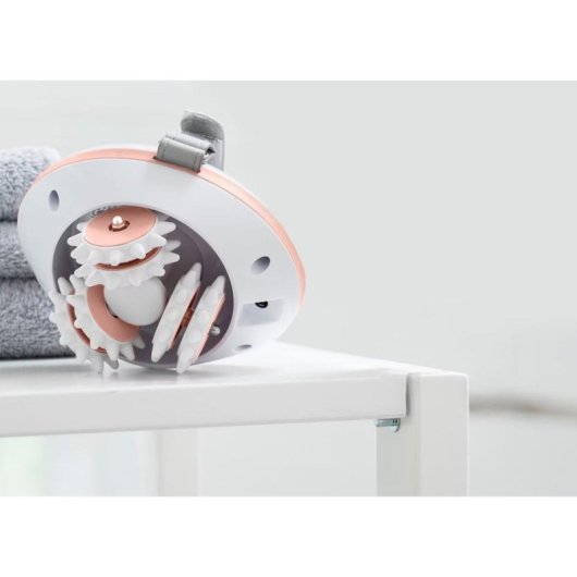 Massager Medisana AC 860 mit Rollen und Schieberegler Aprikose und Weiß