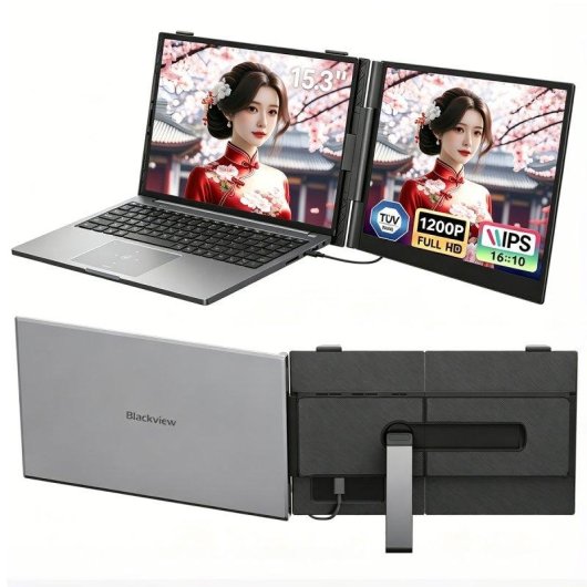 Monitor Blackview SCM8 15,3" FullHD+ 60Hz IPS 100% sRGB USB-C Ultra-Ligero