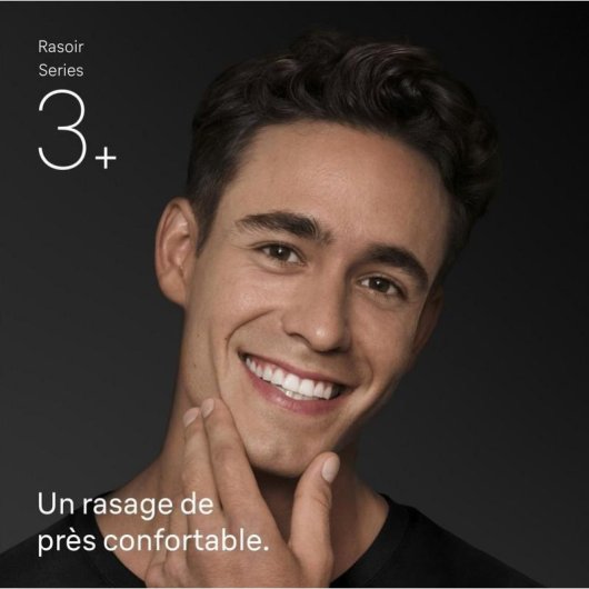 Rasoio Viso Braun Series 3 3000s Senza Fili 30min Wet & Dry Griglia Ricarica Rapida