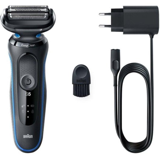 Afeitadora Facial Braun Series 6 62-G1650s Inalámbrica 60min Seco y Mojado 3 Láminas Carga Rápida
