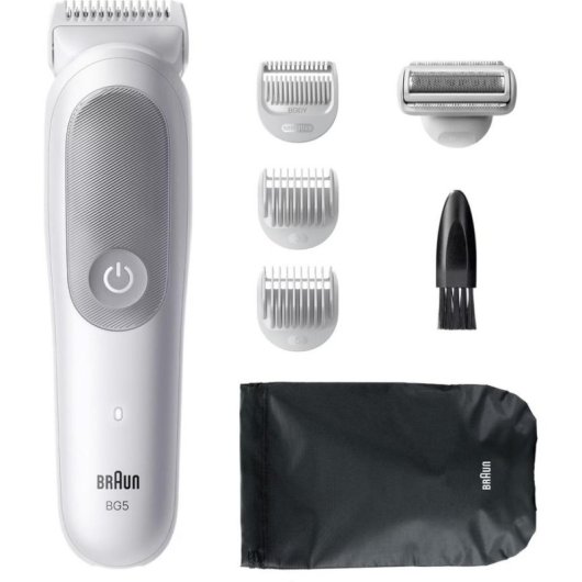 Afeitadora Corporal Braun Series 5 80789712 Inalámbrica 100min Seco y Mojado 3 Peines Skinguard