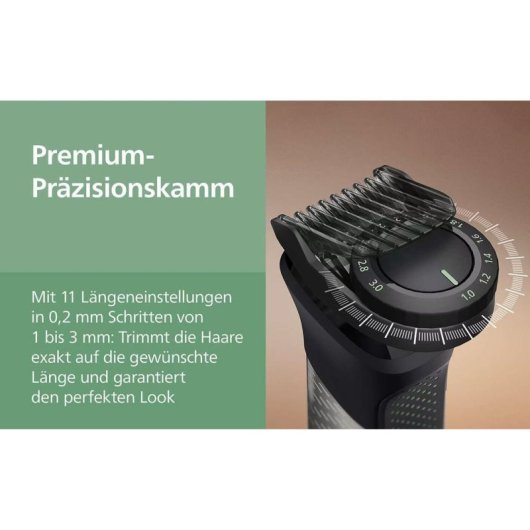 Tondeuse Multifonctionnelle Philips MG9531/15 sans Fil 120min 27 Longueurs 15 Sabots Étanche