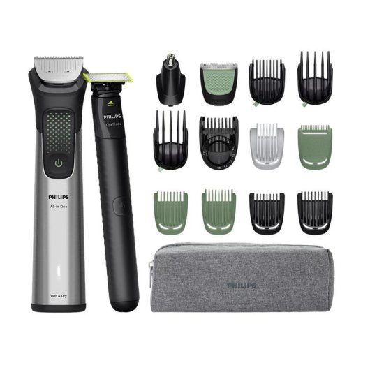 Tagliacapelli Multifunzione Philips MG9535/15 senza Fili 120min 27 Lunghezze 10 Pettini Impermeabile Ricarica Rapida