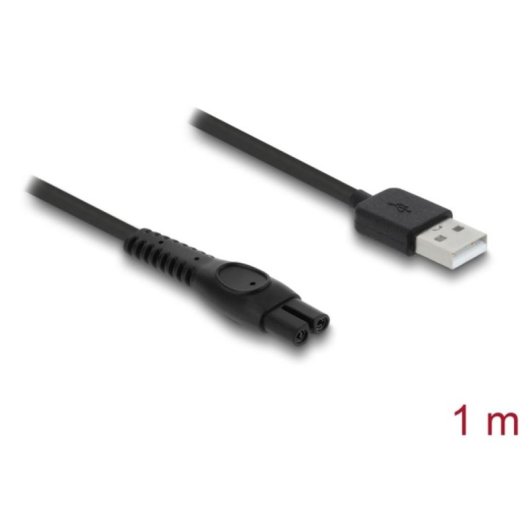 Cavo USB A a 2 pin Delock 1 m Nero