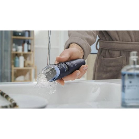 Máquina de Cortar Barba Philips Beard Trimmer 3000 BT3665/15 Sem Fios 80min 40 Comprimentos 2 Pentes