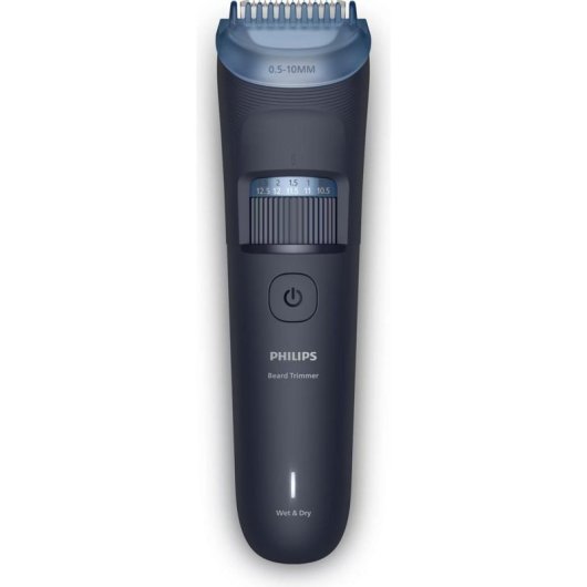 Máquina de Cortar Barba Philips Beard Trimmer 3000 BT3665/15 Sem Fios 80min 40 Comprimentos 2 Pentes