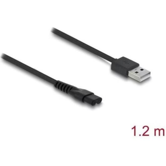 Cable USB A a 2 pines Delock 1,2 m para afeitadores MANSCAPED
