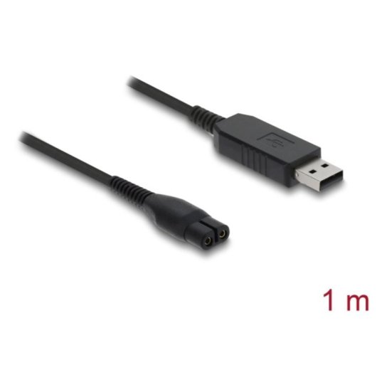 Câble de Charge USB A à 2 Broches Delock 1 m pour Philips OneBlade