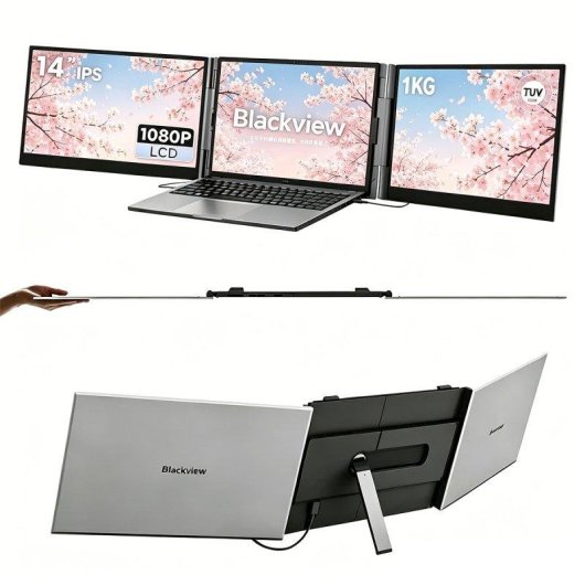 Monitor Blackview DCM6 Pro 14" FullHD 60Hz IPS Portátil Protección Ocular USB-C