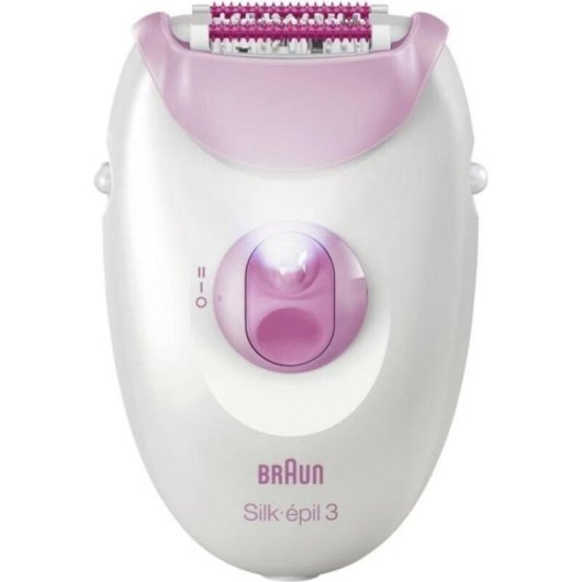 Depiladora Eléctrica Braun Silk-épil 3-000 Corriente 2 Velocidades Luz LED Masaje