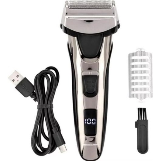 Afeitadora Facial ProfiCare PC-HR 3140 Inalámbrica 60min Seco Recortador Lámina Carga Rápida