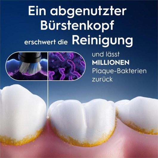 Cabezal Cepillo de Dientes Oral-B iO Pack 4 Unidades Negro Dureza Fuerte