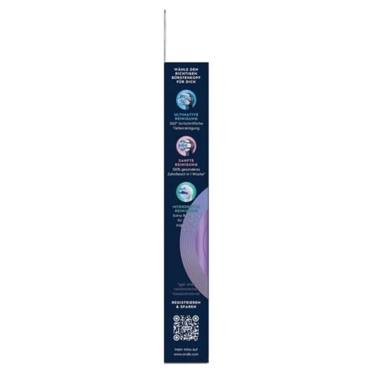 Cabezal Cepillo de Dientes Oral-B iO Pack 4 Unidades Negro Dureza Fuerte