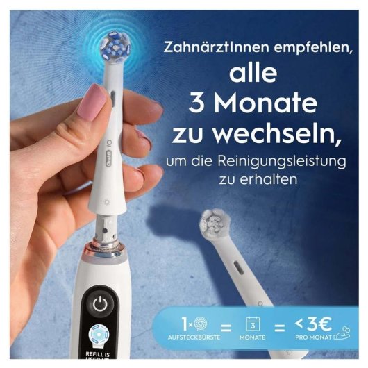 Testine di Ricambio Oral-B iO Ultimate Reinigung 2 Unità Durezza Forte