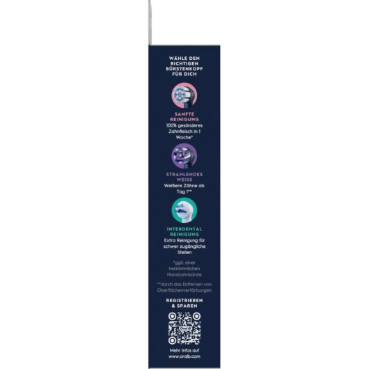 Cabezal Cepillo de Dientes Oral-B iO Ultimate Clean Pack 8 Unidades Negro
