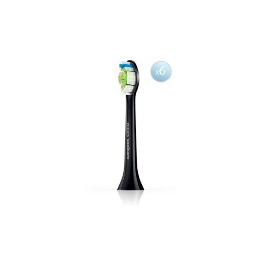 Cabezal Cepillo de Dientes Philips Sonicare HX6066/88 Optimal White Pack 6 Unidades Negro