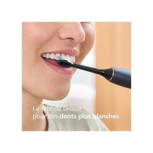 Cabezal Cepillo de Dientes Philips Sonicare HX6066/88 Optimal White Pack 6 Unidades Negro